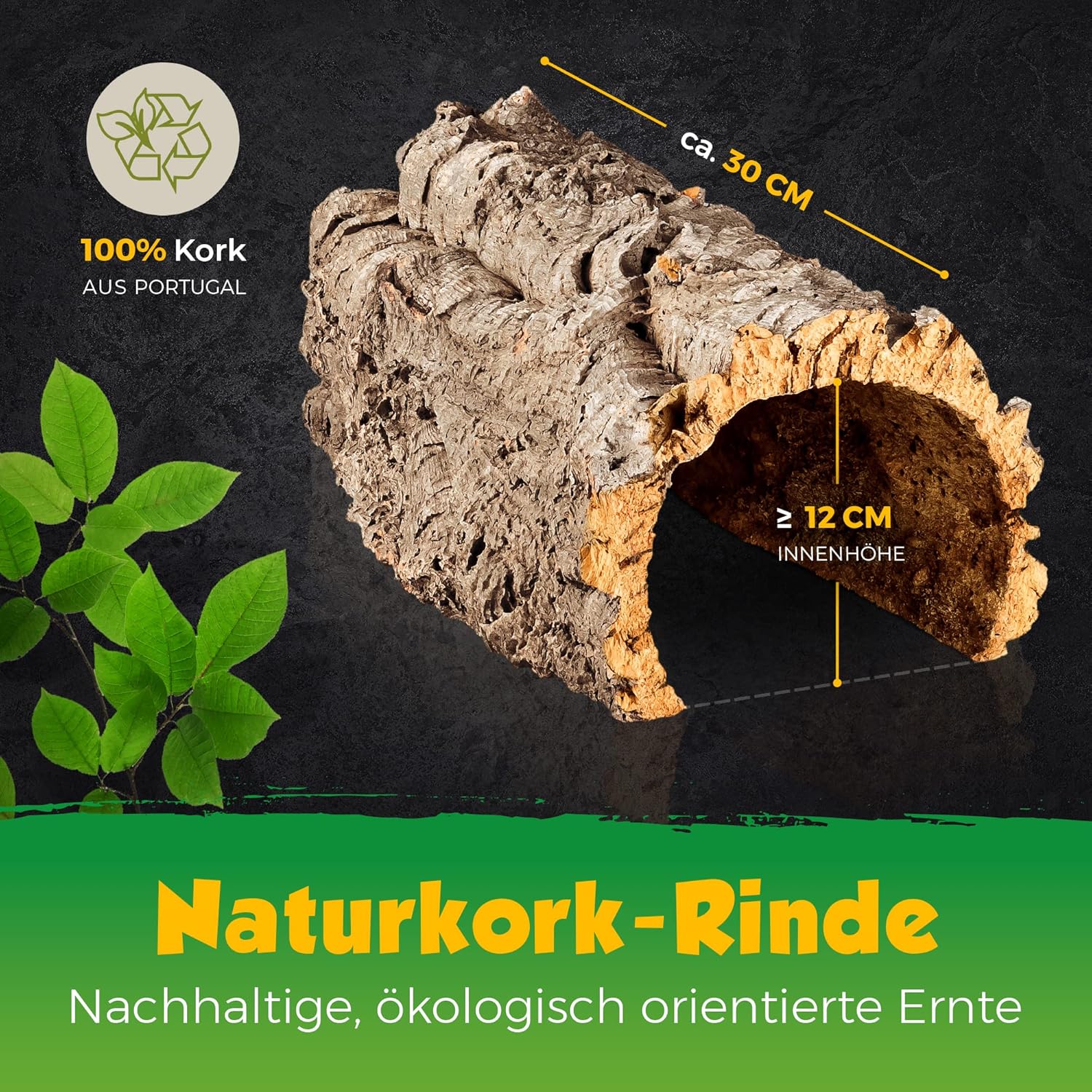 Kork-Deko Terrarium - Bild 5