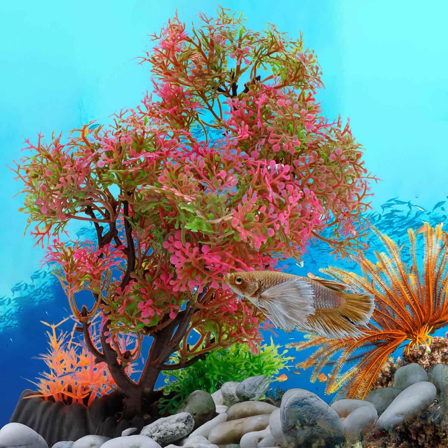 DEANKEJI Künstliche Aquariumpflanzen