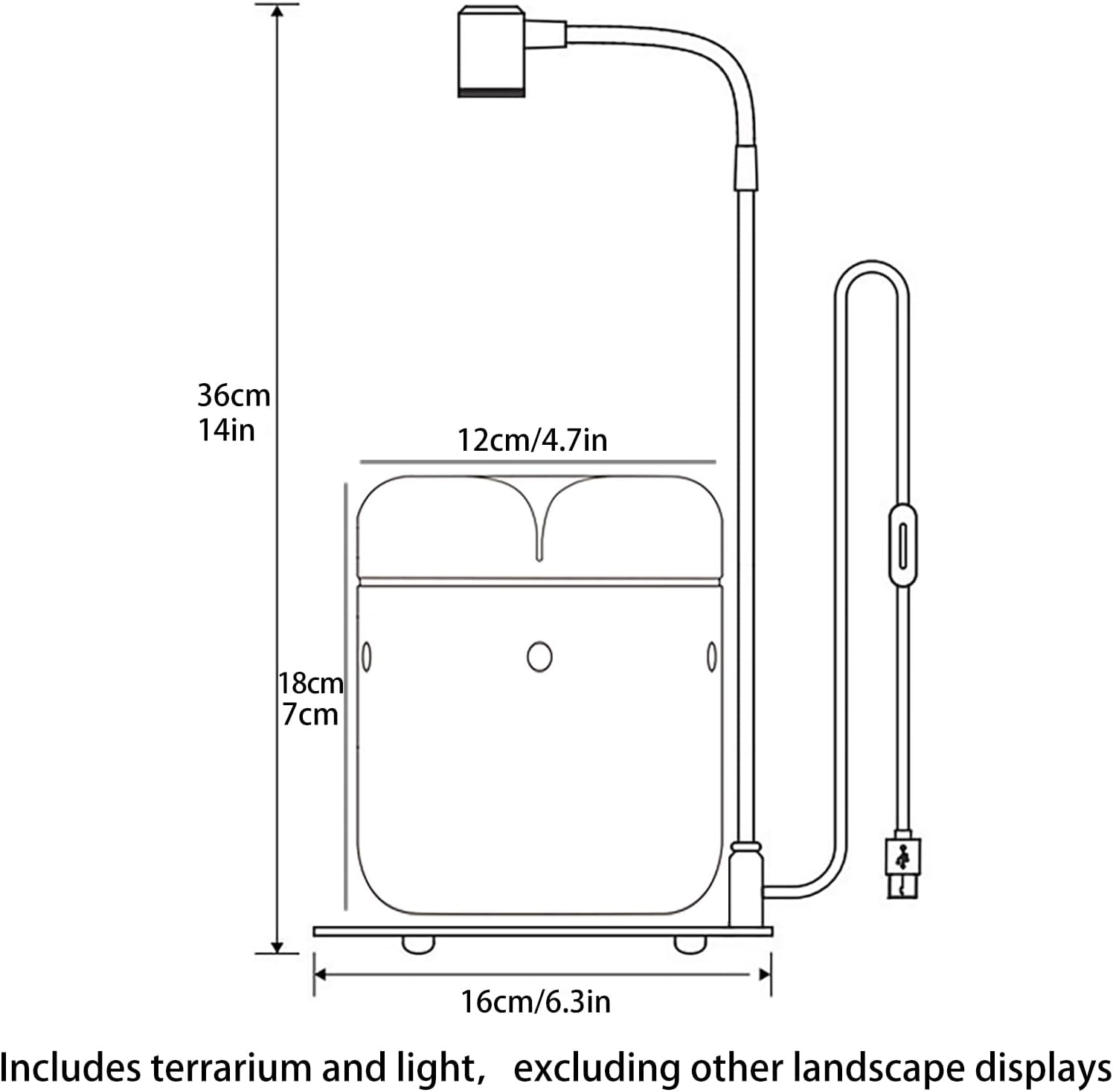 LingTing Glasterrarium - Bild 2