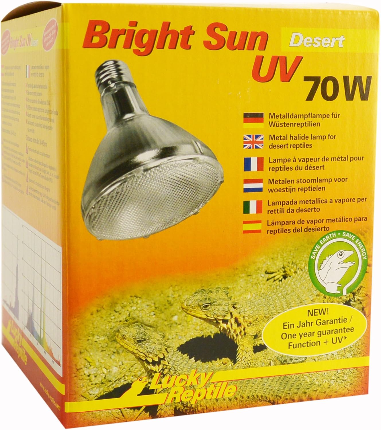 Lucky Reptile Bright Sun UV Desert