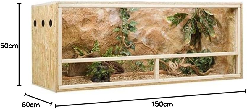 Holzkonzept Holzterrarium 150×60×60 cm - Bild 2