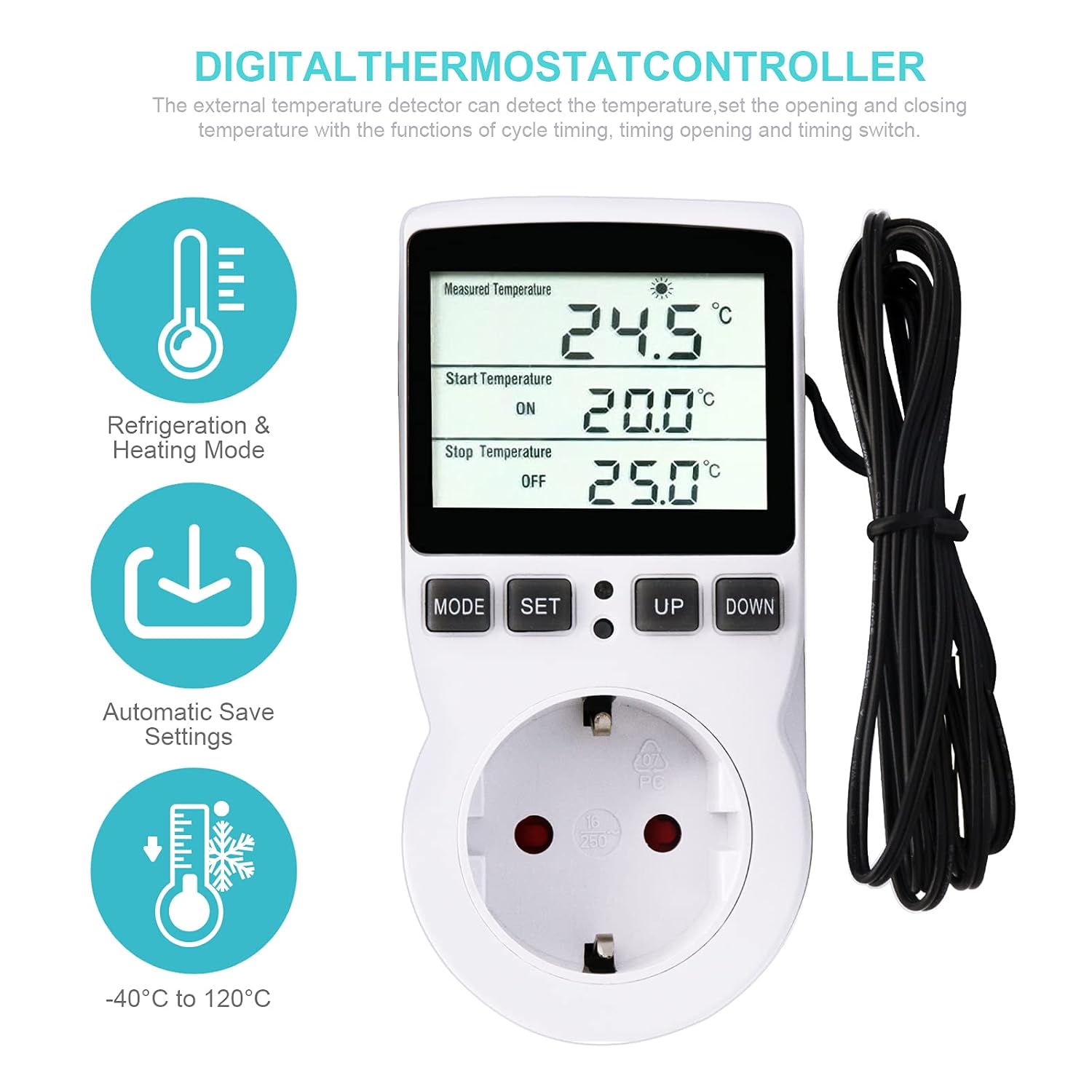 RUIZHI Terrarium-Thermostat - Bild 3